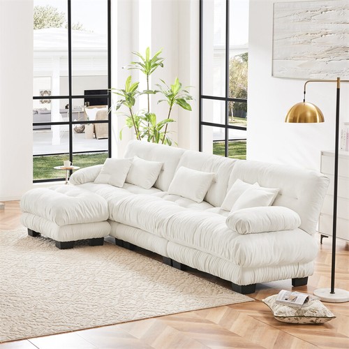 134 sectional sofa oversized - 134",