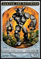 MRM FR/VF Tuktuk the Returned Token (Artifact 5/5) MTG magic ROE