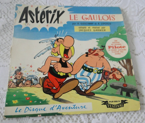 Disque astérix gaulois - disque,