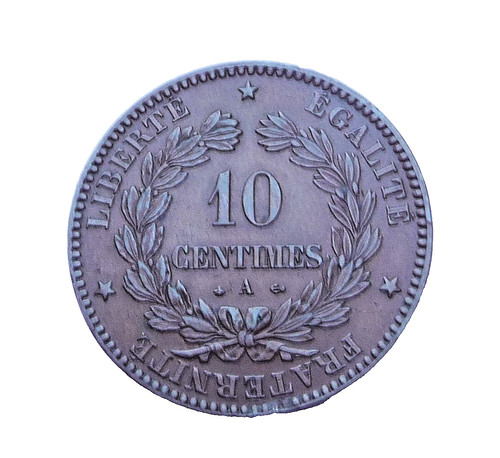Centimes ceres 1870 a - 10,