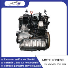 🇫🇷 MOTEUR   VOLKSWAGEN POLO 2009- 1.6 TDI ♻️ CAYA 🚗 207352km