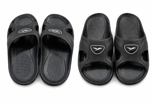 Black slip slide open - slide, toe