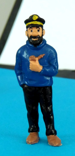 Figurine tintin capitaine - tintin,
