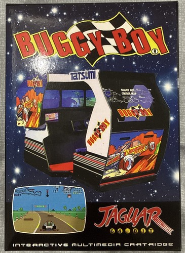 Atari jaguar buggy boy - jaguar,