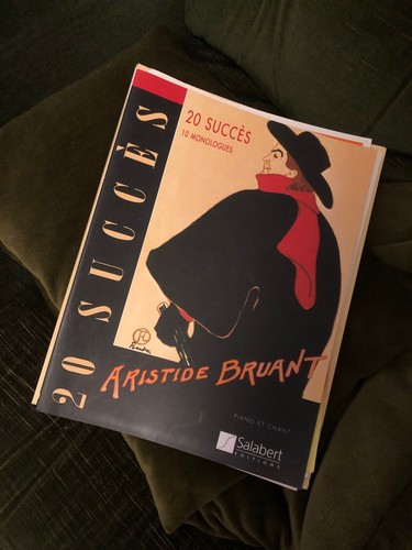Partitions aristide bruant - partitions,