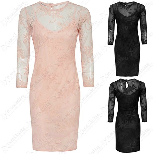 Robe femme dentelle crochet - robe,