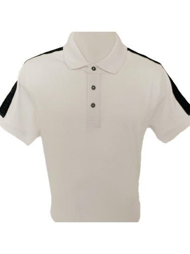 Polo blanc avec bande - , logo