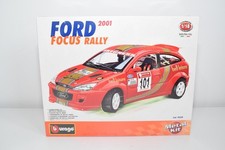 B98 1:18 BBURAGO KIT BURAGO 70228 FORD FOCUS RALLY 2001 SCELLÉ EN BOÎTE