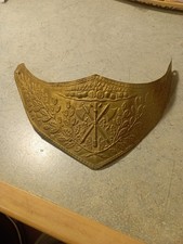 Visière pour casque sapeurs pompiers 1821, visière casque pompier