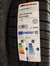 Pneus d'Eté 195/70 R15 Taurus
