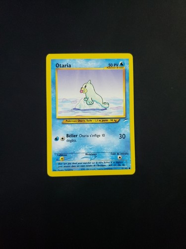 Carte pokemon otaria - carte,