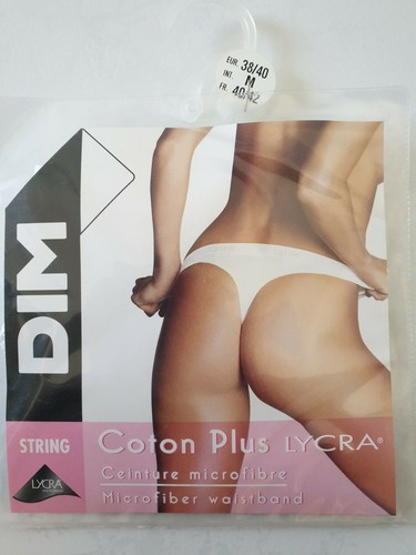 Dim coton plus lycra string - dim,