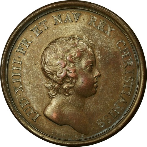 France médaille louis xiv - france,,