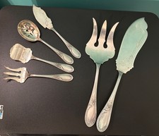 5 Pièces À Servir Métal