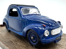 Fiat 500 C Topolino HP 16,5 BRUMM ORO r 13 état neuf en boite Italie