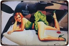 PLAQUE DECORATIVE SEXY PIN UP