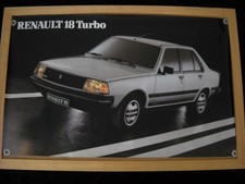 AFFICHE POSTER RENAULT 18