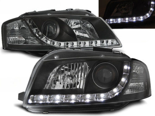 Paire feux phares - phares, audi