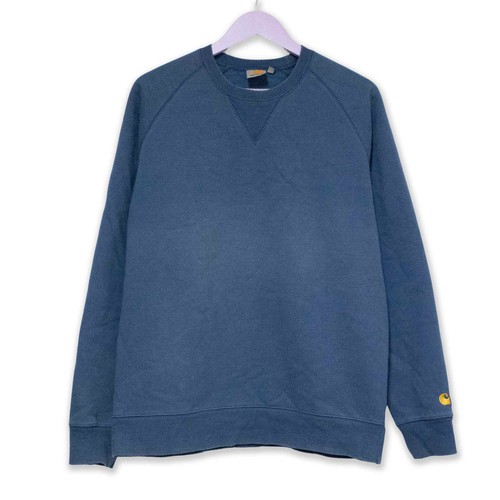 Sweat carhartt bleu col - bleu, À