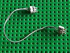 Fiche Cable LEGO TRAIN Electric 4,5v 12v Wire Plug ref 766c01  / env. 20 cm