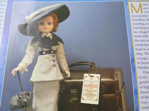 Cissy titanic rose - rose, doll