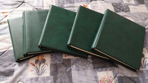 Lot albums classeur - classeur, lindner