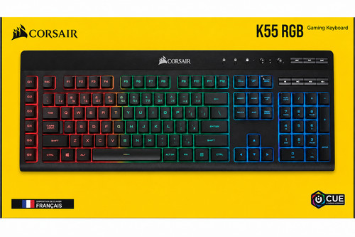 Corsair k55 rgb - corsair, clavier