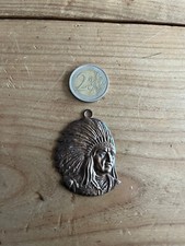 bijoux pendentif ancien N466 amérindien