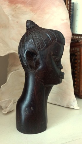 Sculpture ebene nigeria - du,