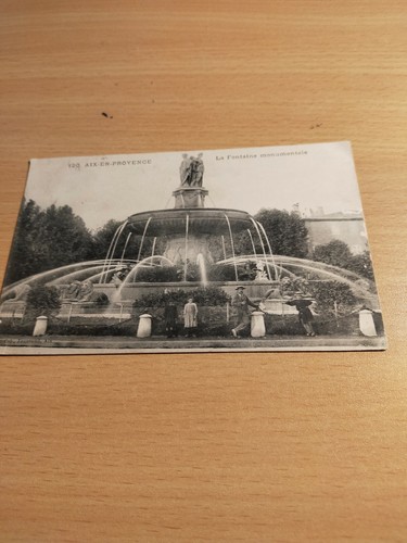Carte postale ancienne aix - carte, en