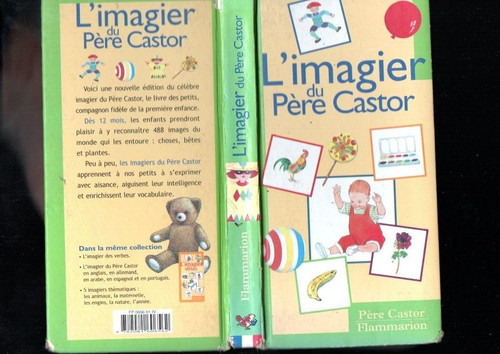 Livre imagier pere castor - du,