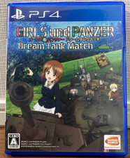 Girls & Panzer Dream tank match PS4 PlayStation 4 Bandai Namco avec étui JP