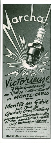 Publicité ancienne bougies