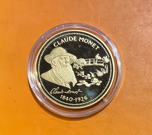 Médaille claude monet - médaille,