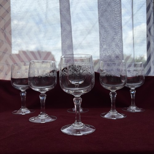 Verres vin rouge cristal - 6,