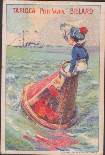 Ancien chromo publicitaire - ancien,