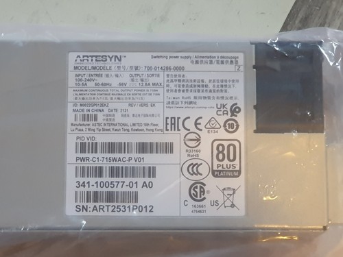 Cisco catalyst pwr 715wac - catalyst, pwr-c1-715wac-p