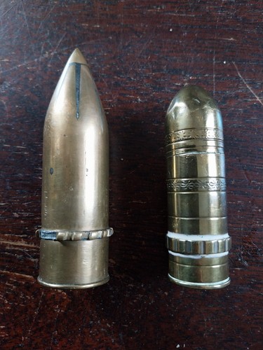 Briquets poilu trench art - trench,
