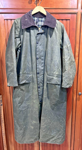 Vintage barbour a160 burghley - barbour,