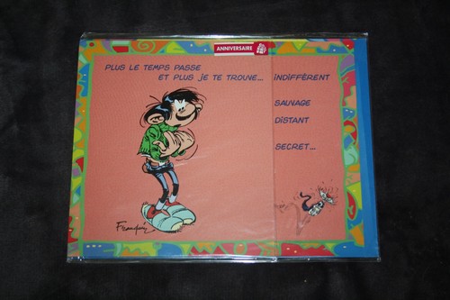 Gaston lagaffe carte - gaston,