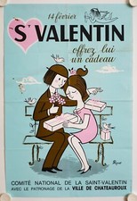 Affiche 14 FEVRIER ST VALENTIN