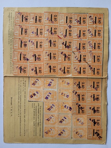 Timbres socio postaux - (36),
