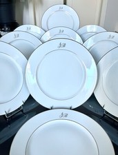 Assiettes plates porcelaine - plates, de