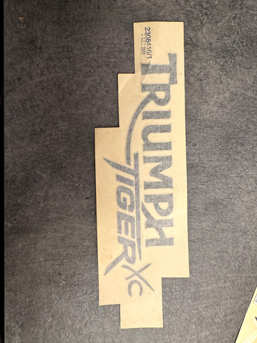 Sticker droit triumph - sticker, tiger