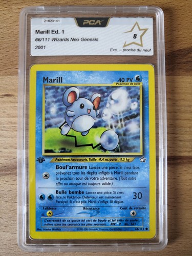 Carte pokémon marill edition - carte,