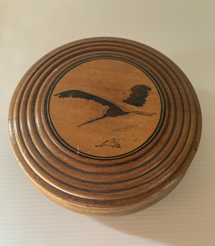 Ancienne boite marqueterie - ancienne,