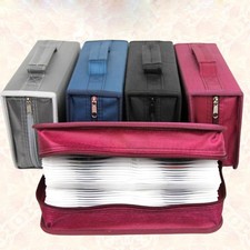 Organiseur CD souple, classeur, pochette pour album DVD, idéal pour la maison