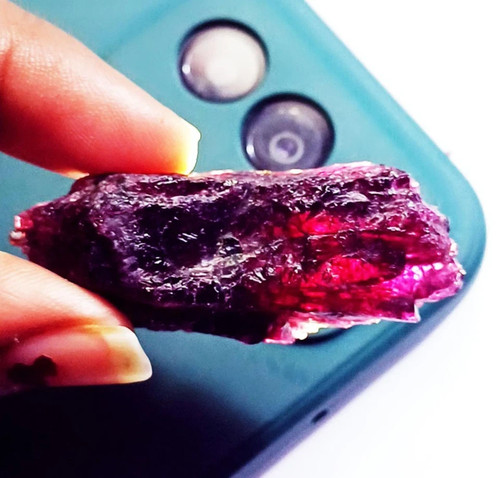 113 painite rouge - ct,