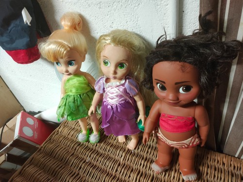 Lot poupees animators disney - lot,