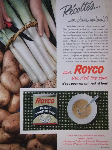 Publicité potage royco - publicitÉ,